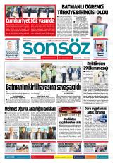 BATMAN SONSÖZ