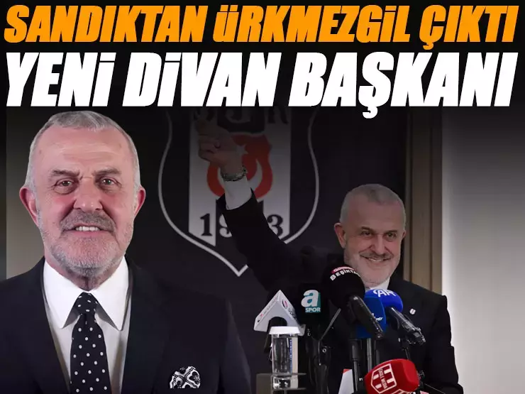 Beşiktaş’ta yeni Divan Kurulu Başkanı Ahmet Ürkmezgil oldu