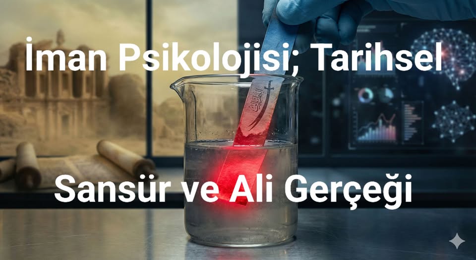 İman Psikolojisi, Tarihsel Sansür ve Ali Gerçeği- Sertaş BEDİR