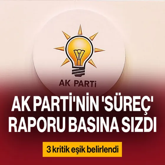 AK Parti’nin ‘Terörsüz Türkiye’ raporu basına sızdı: 3 kritik eşik belirlendi