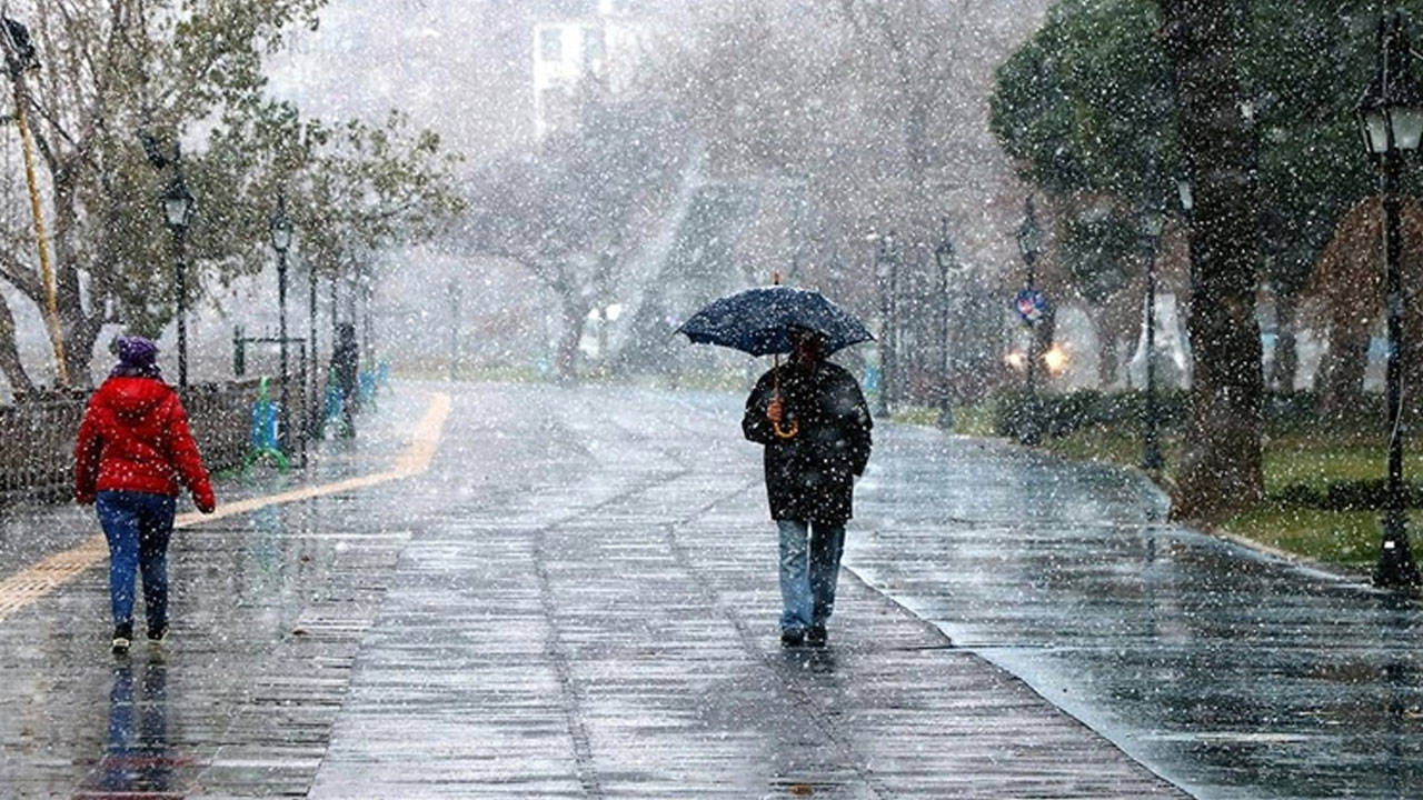 Meteoroloji’den Sağanak ve Kar  Uyarısı