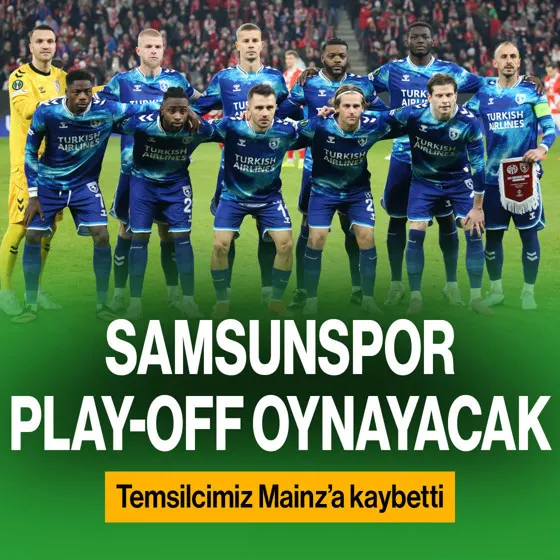 Samsunspor, son 16 turu için play-off oynayacak