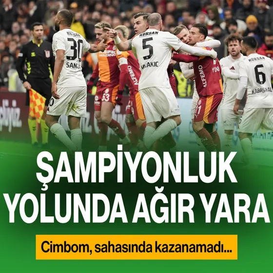 Cimbom, Şampiyonluk Yolunda Ağır Yara Aldı