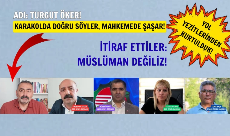 Turgut Öker: Aleviliğin Ali ile alakasının olmadığına inansaydım, kıvırmadan söylerdim!