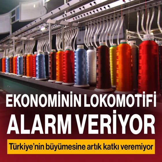 Ekonominin lokomotifi alarm veriyor